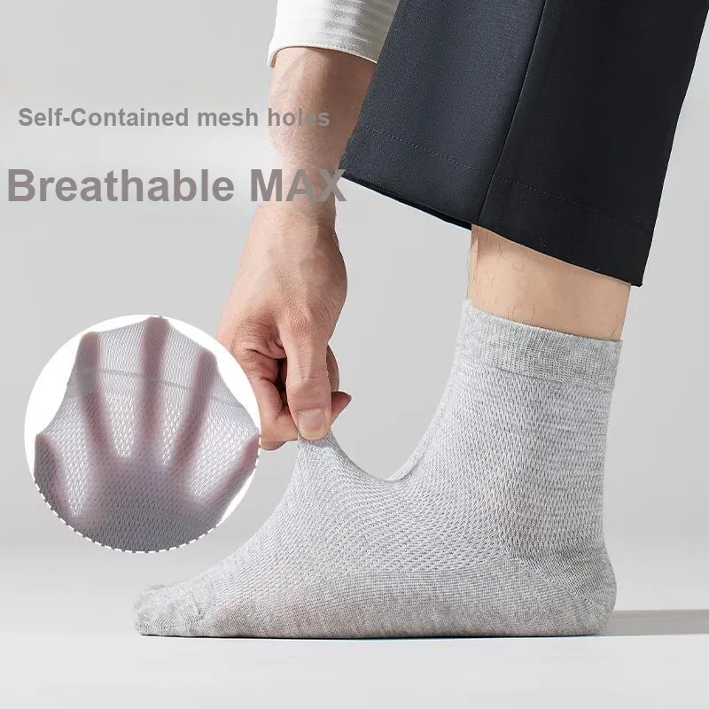 CARTELO Mid-Calf Socks Men's 5 Pairs-2