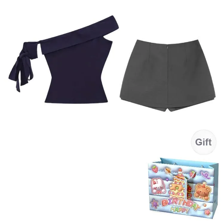 BRASS SCOUT Two Piece Skirt Sets Women's-1
