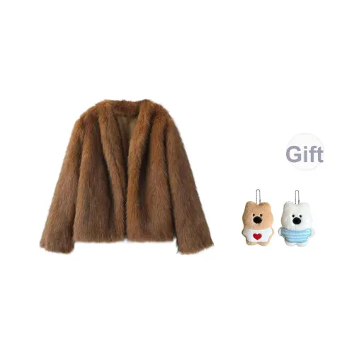 GHPC Шоколад Женские Меховые изделия