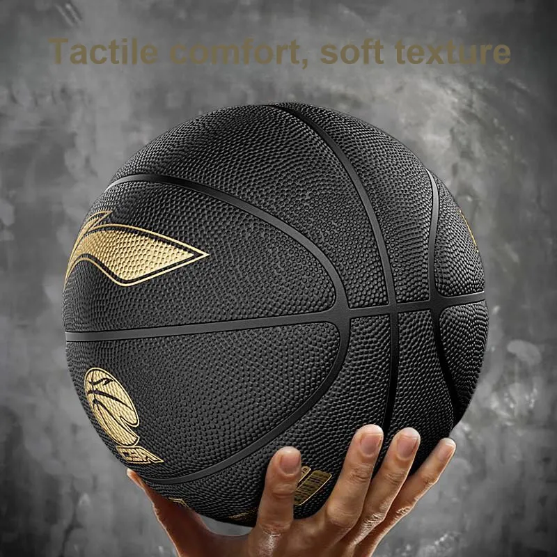 LiNing CBA Collection PU Basketball Internet Famous Durable King 957 Training Competition-3