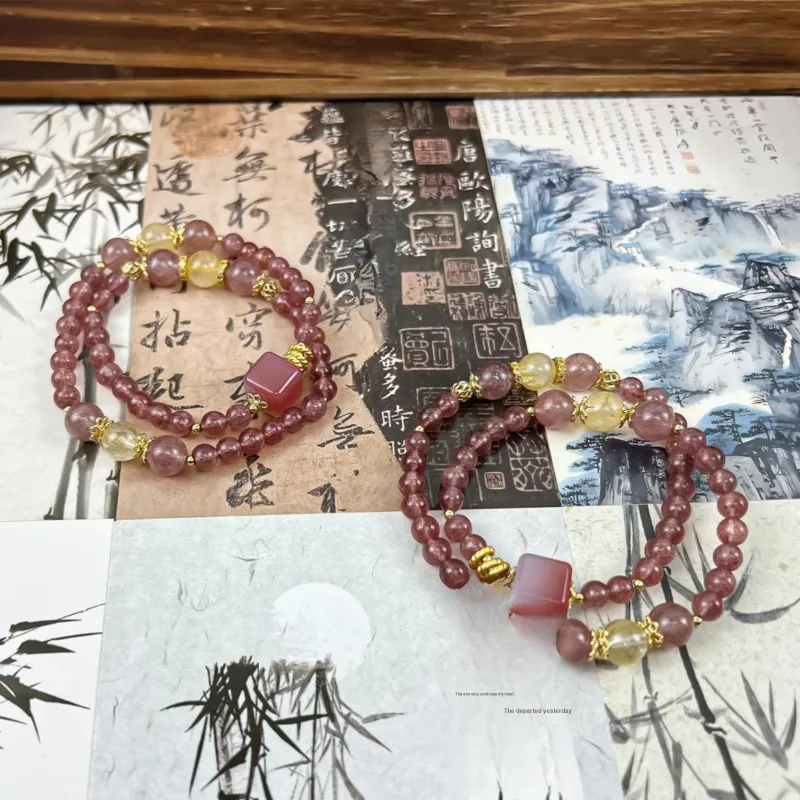 JIAOSHIYU Crystal Bracelets Women's-4