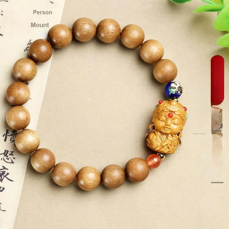 Phoenisess Sandalwood Wooden Bracelets Unisex-1