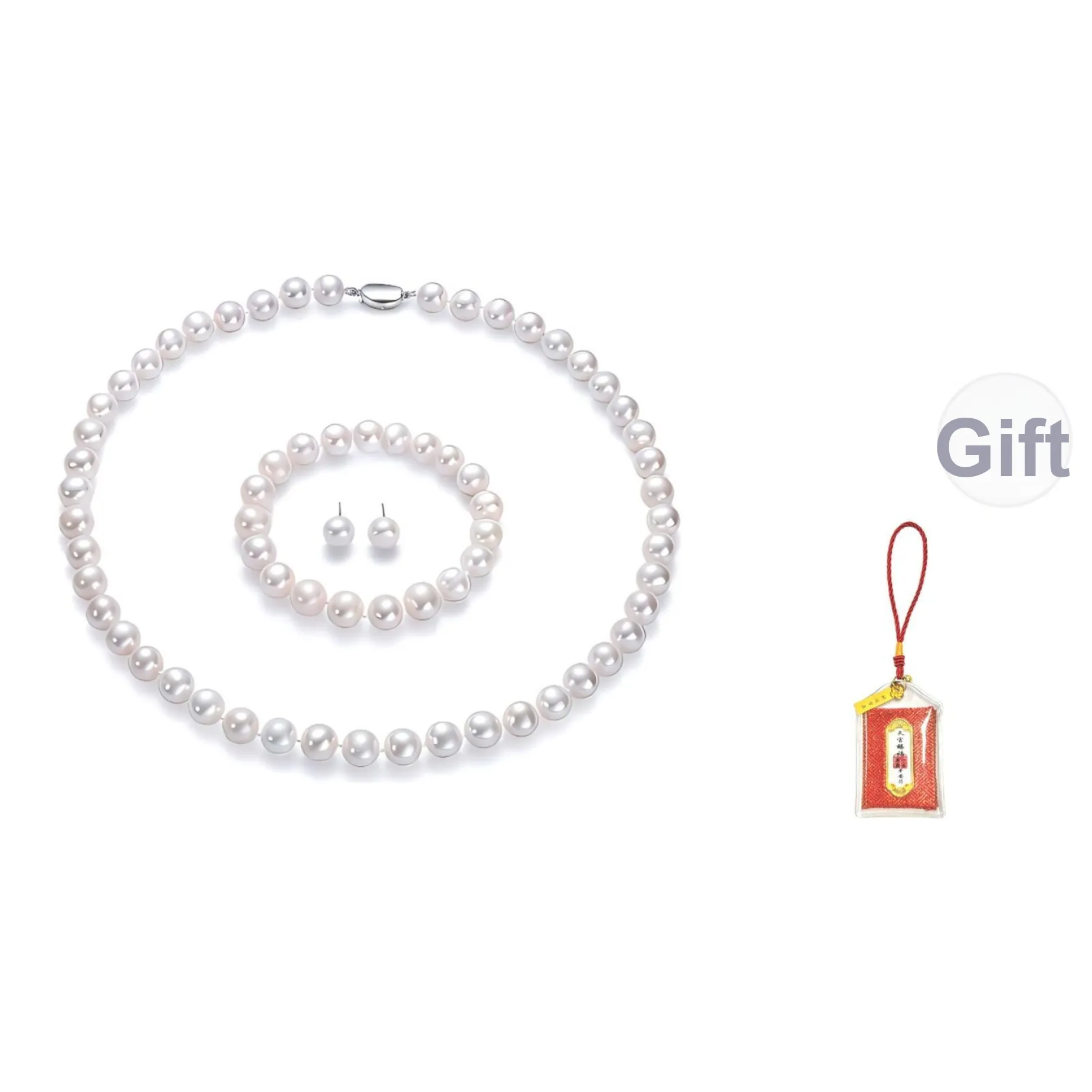 Beth jewelry Pearl Necklaces Unisex