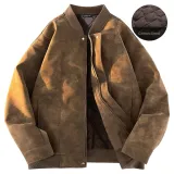 Brown (Thickened Puffer Jacket Version)