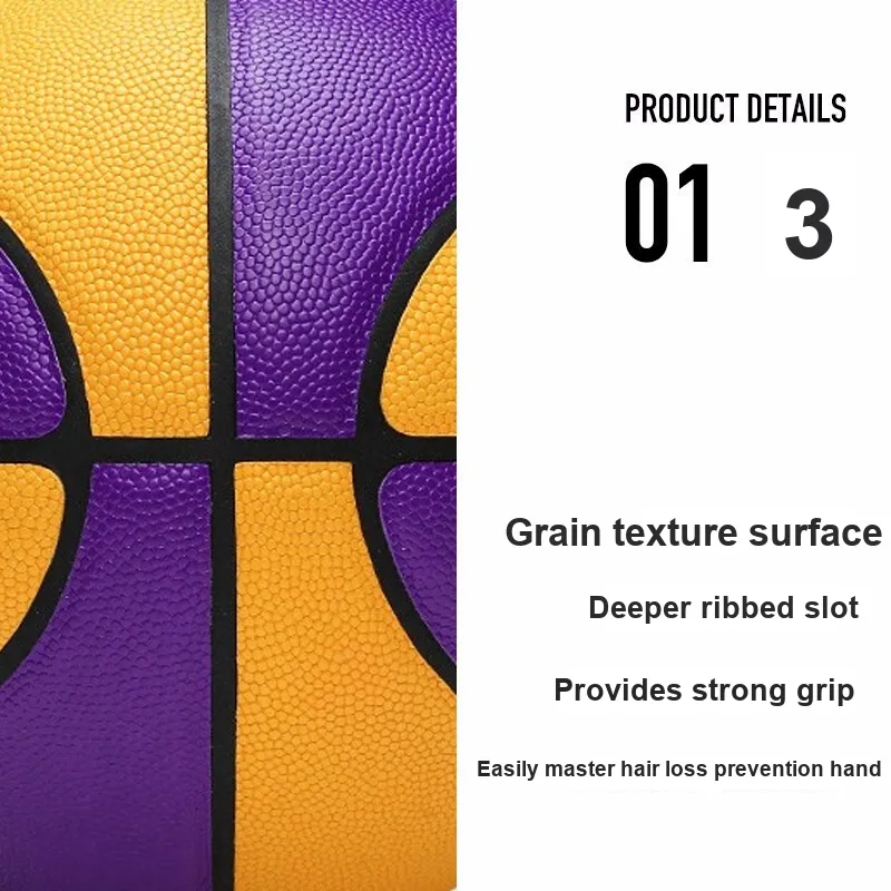 Under Armour PU Basketball Yellow Purple Size 7 Training Unisex-9