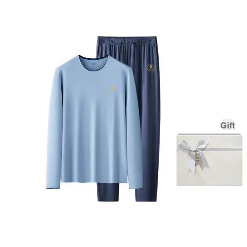 DUINIDESIYU Pajama Set Men's Gift Box Set