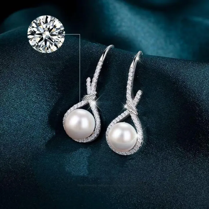 Kim Heng Hee S 990 Silver Earrings Women's-1