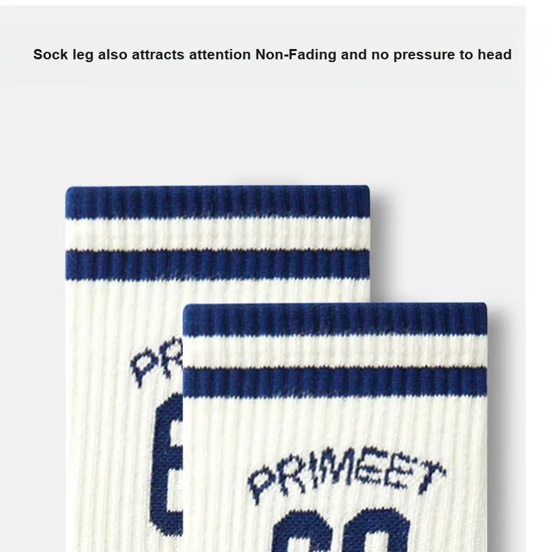 Primeet Mid Calf Socks Unisex 5 Pack-20