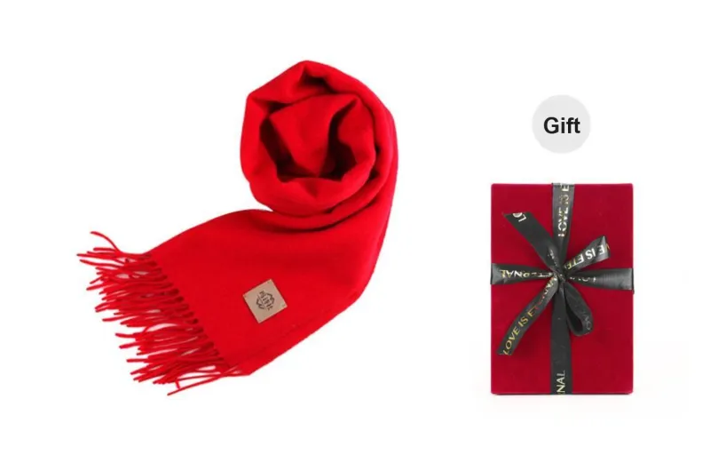 MUSTKOO Knit Scarves Unisex-8