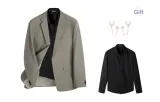 Khaki (Comes with Black Shirt+Brooch)