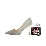 Silver+Shopping Bag