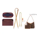 [Combo Clothing Sets]Mother Small Fleece Liner+Daughter Bag Crossbody Leather Strap Modified