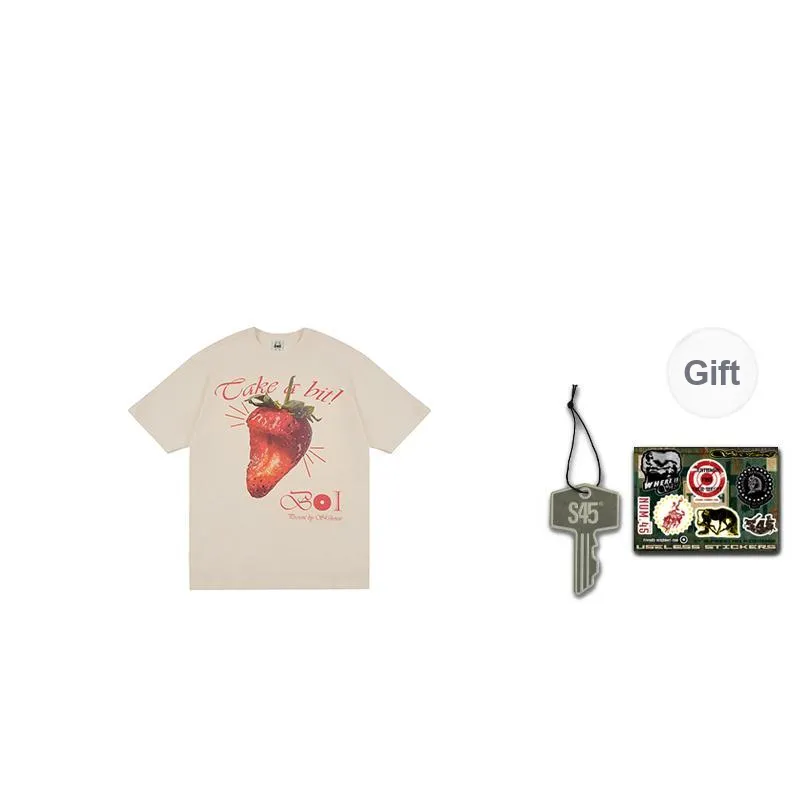 S45 T Shirts Men Ecru-1