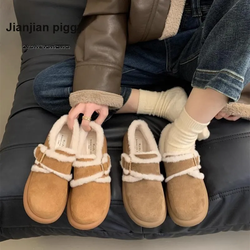 ALPLUME Home Slippers Khaki Orange-2