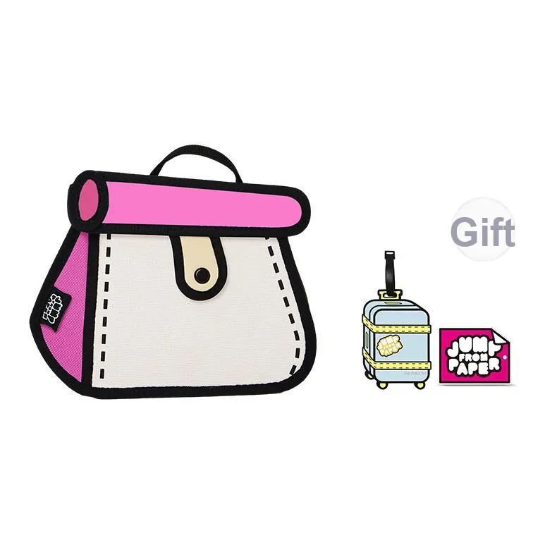 JumpFromPaper Полиэстер Плечевая сумка Стандартная Женская Bubble Gum