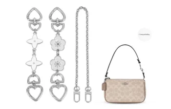 Lan Bao Fan Alloy Bag Accessories Unisex Sand