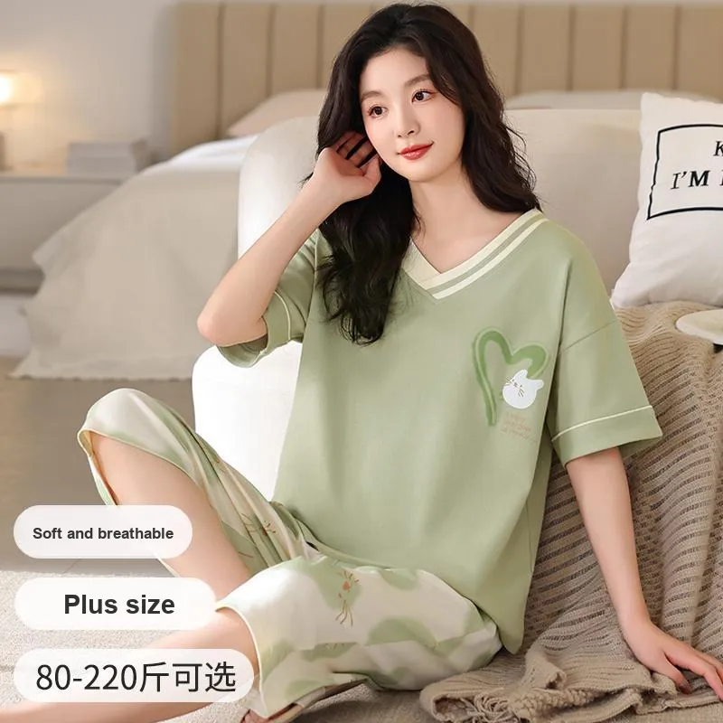 MADALLO Pajama Set Women's Yellow Green-2