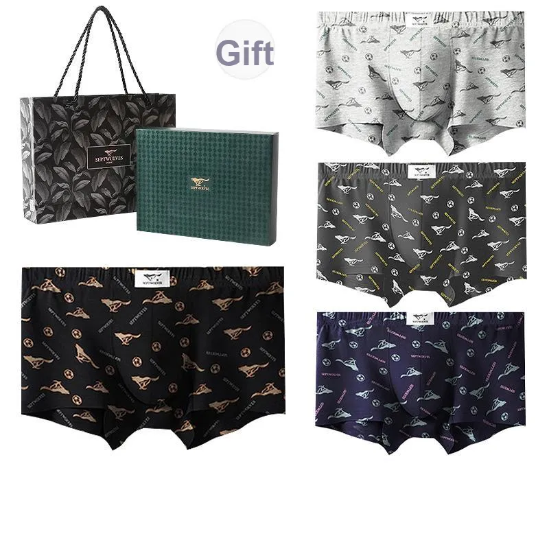 SEPTWOLVES Нижнее белье Подарочная коробка Мужской 4 упаковки Gift Box Set