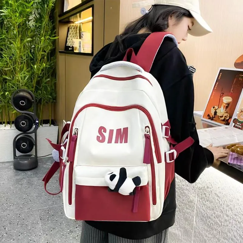 LEXI Nylon Backpack Regular Unisex Multicolor-2