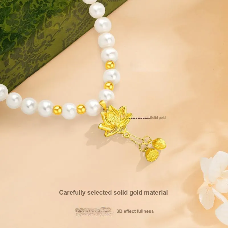 9i Pearl Necklaces Women's-2