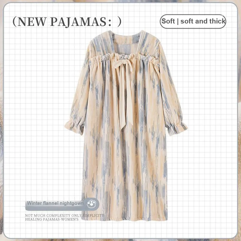 OUSHIBO Nightgown Women's Image Color-1