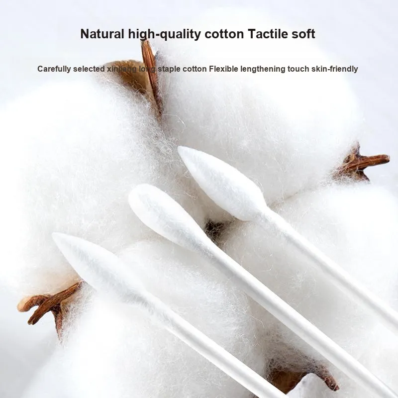 BEILANDE Degreased Long Staple Cotton Swab-3