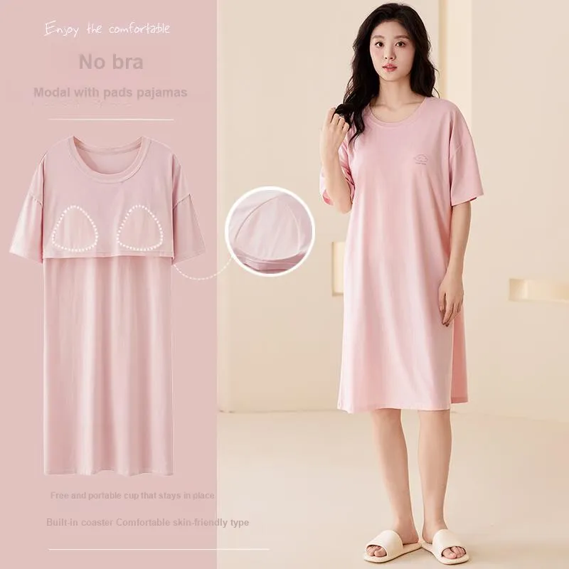 YUZHAOLIN Women's Nightgowns-1