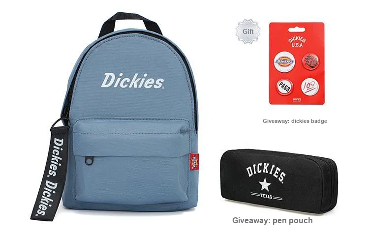 Dickies Polyester Backpack Portable Crossbody Backpack Trumpets Unisex Blue-3