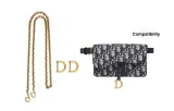 Dior Belt, Antique Gold Chain 120cm[Comes with 1 Pair of Antique Gold Buckle]