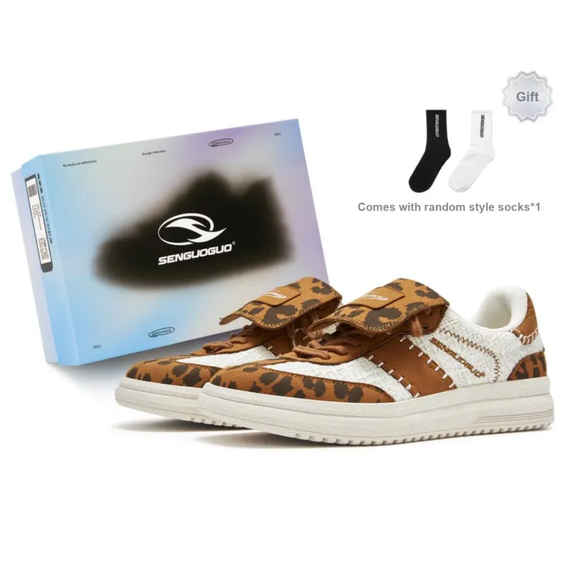 SENGUOGUO Anti-Slip And Wear-Resistant Breathable Low-Top Skateboard Shoes For Spring And Summer Unisex Black-32