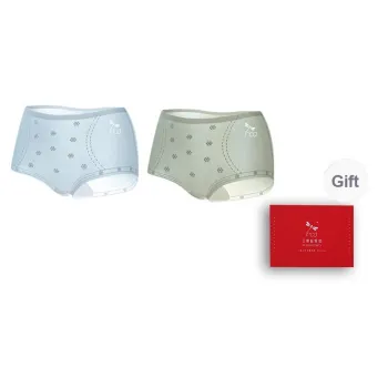 RED DRAGONFLY Ice Silk Panties Women's 2 Pack Gift Box Set