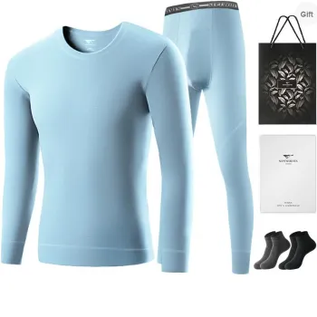 SEPTWOLVES Thermal Set Men's Gift Box Set+Shopping Bag