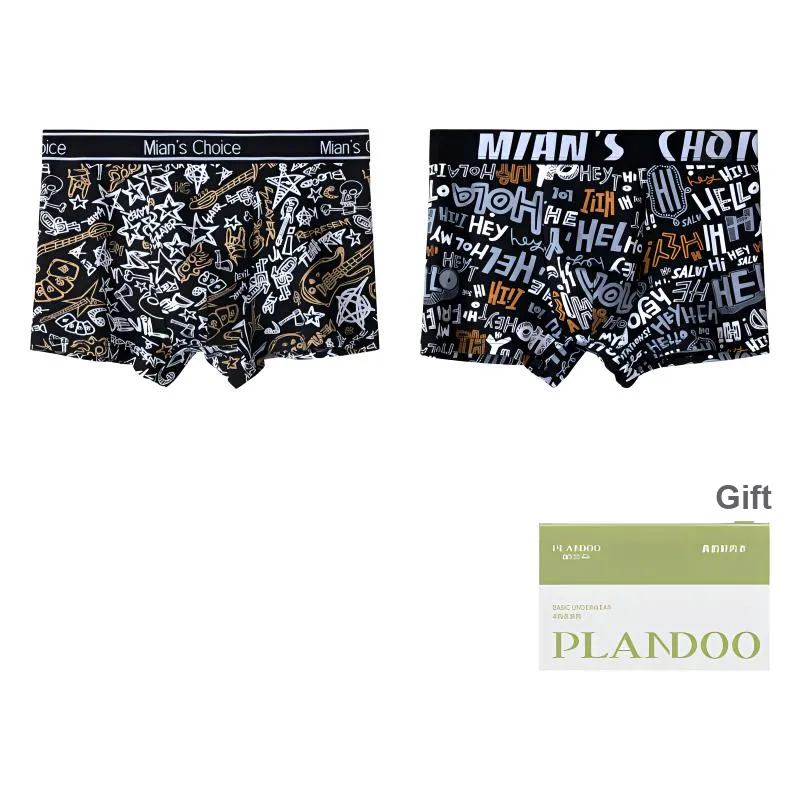 PLANDOO Underpants Men's 2 Pack-16