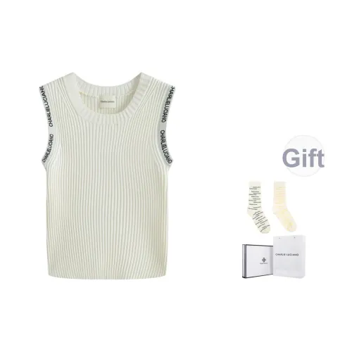 Charlie Luciano Майка Женская Белая