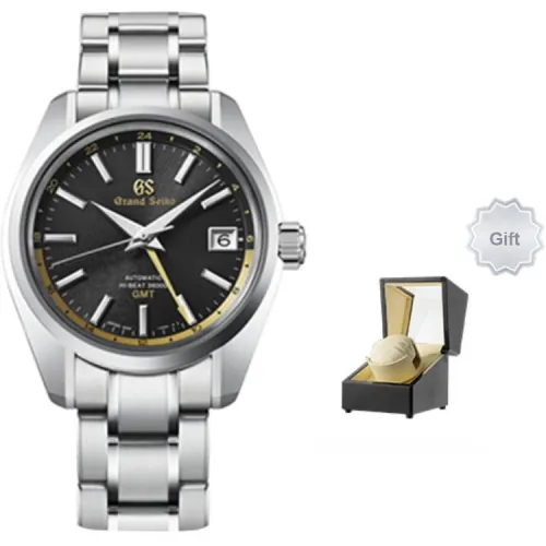 GRAND SEIKO Механический Movement Мужские часы 40mm*14mm Черный