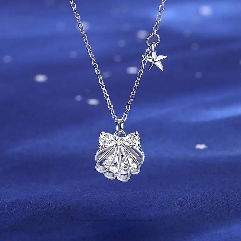 MOVER S999 Fine Silver Necklaces Women's-2
