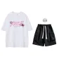 White (Comes with Casual Shorts)