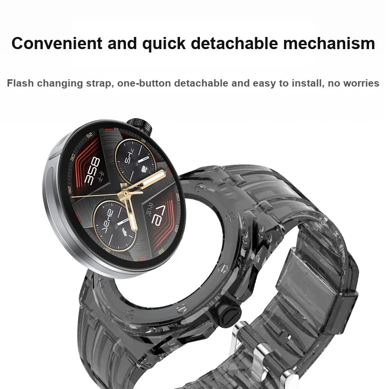 MSSM Watch Band Huawei Compatibility Silicone Material-4