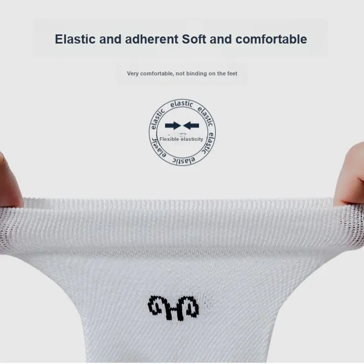 H YXIANG Mid Calf Socks Men's 6 Pack-17