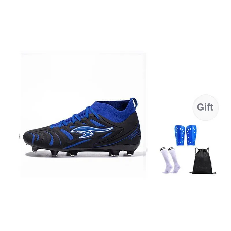 SUNAIS MG Rubber Short Studs TF Rubber Broken Studs Artificial Ground, Natural Ground Breathable Soccer Shoes Unisex-91