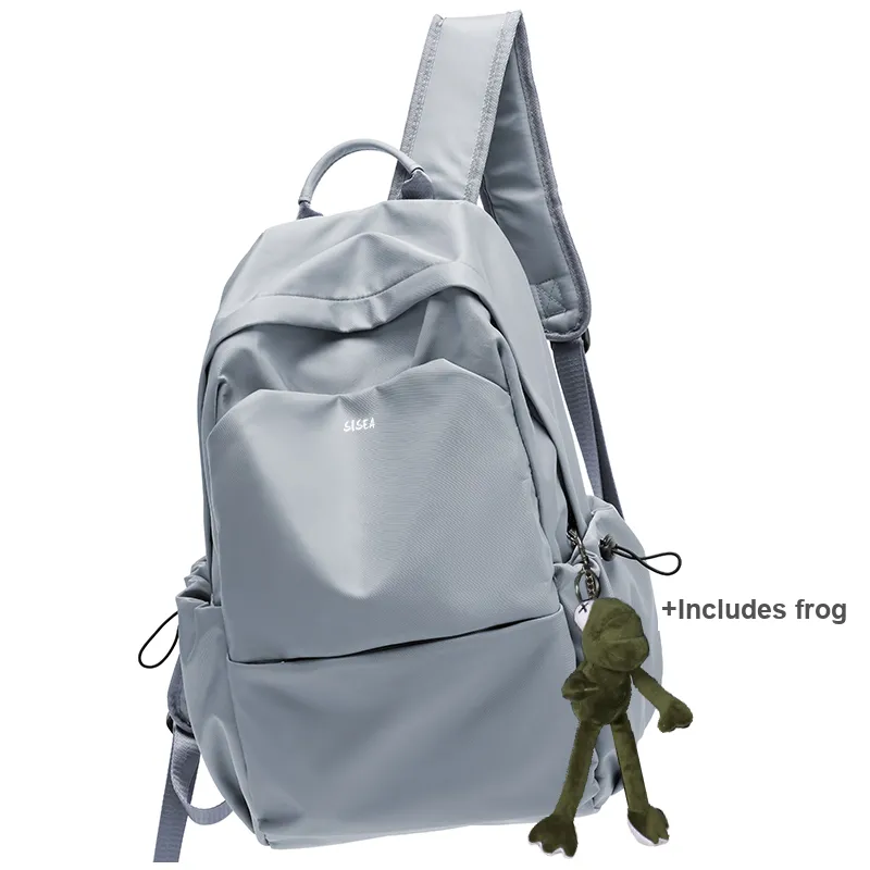 Sisea Fabric Backpack Travel Laptop Bag Regular Unisex Multicolor-152
