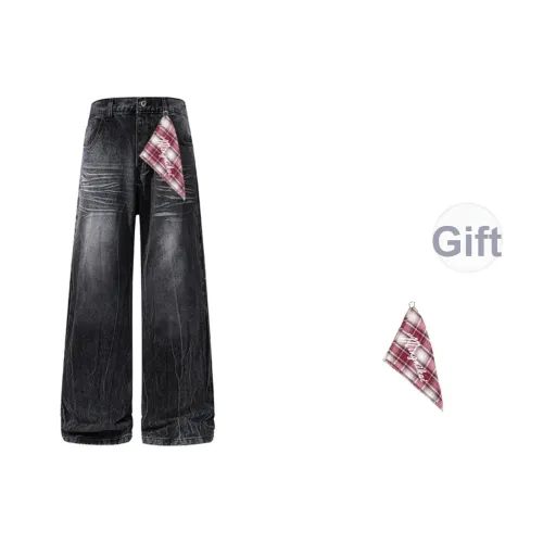 MINGNIKAI Унисекс Джинсы