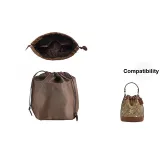 Brown Bucket Bag Exclusive Liner