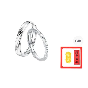 Chongqing Gold Store S925 Silver Rings Unisex