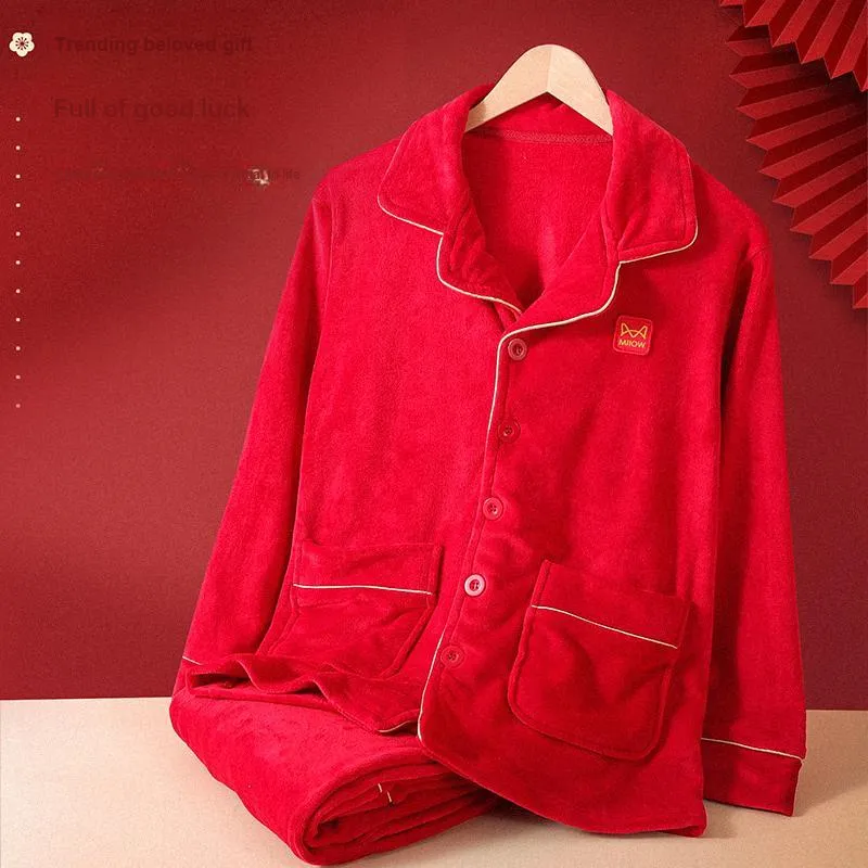 MIIOW Honmei Honmei Series Pajama Set Unisex Red-1