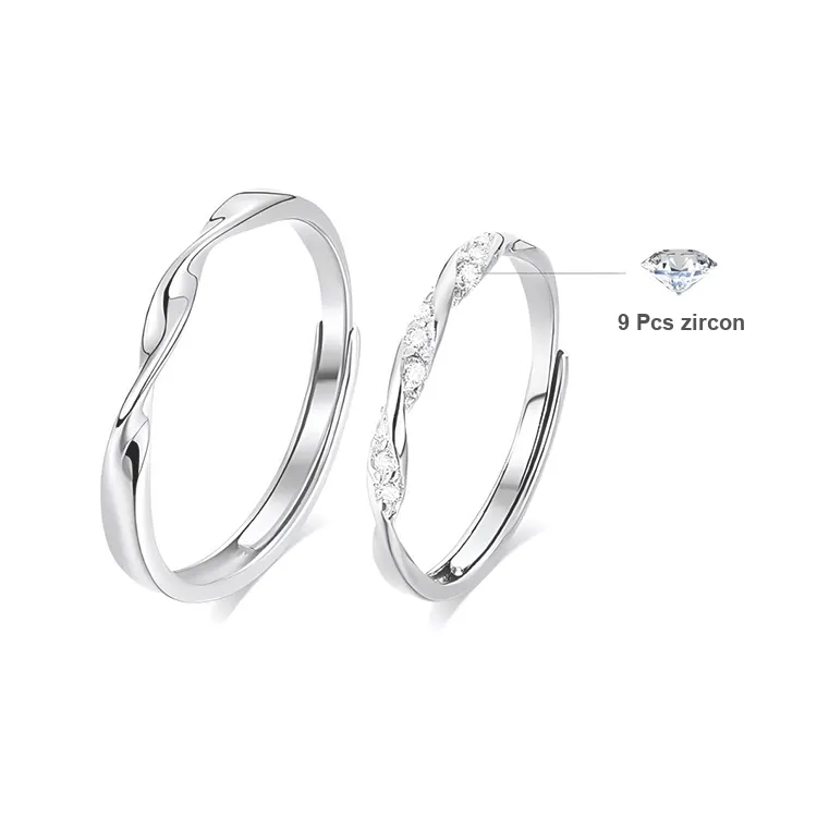 JOLLY NOTE Sterling Silver Rings Unisex-1