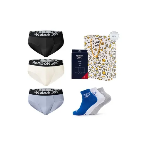 Reebok совместный бренд Мужские подарочные наборы нижнего белья