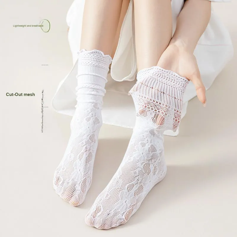 MIIOW Knee High Socks Women's 5 Pack-20