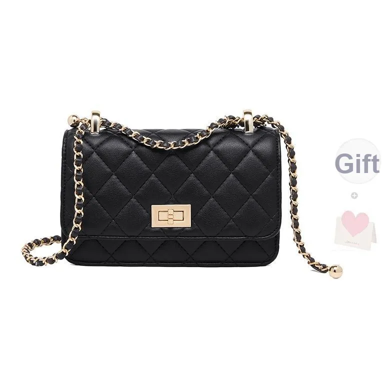 HARSON Сумка через плечо из коровьей кожи стандартная женская черная