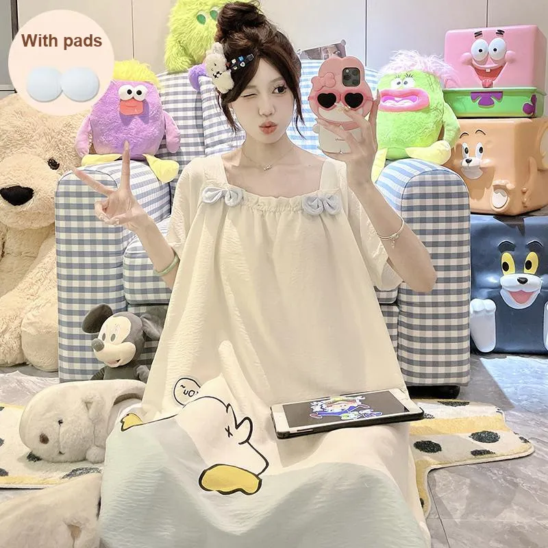 Top Melon Nightgown Women's Image Color-1